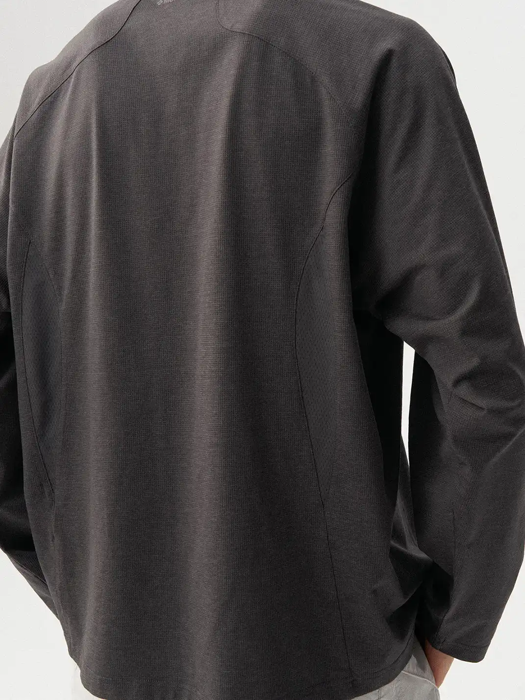 Monterest | Quick-dry Cationic Waffle Printed Long Sleeve T-shirt