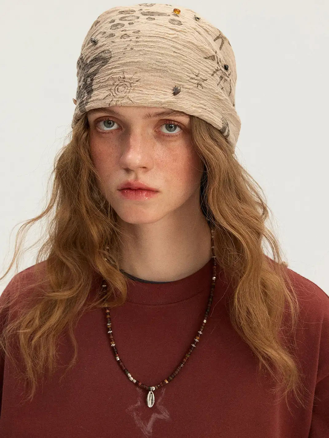 Monterest | Wasteland Style Digital Printed Headscarf