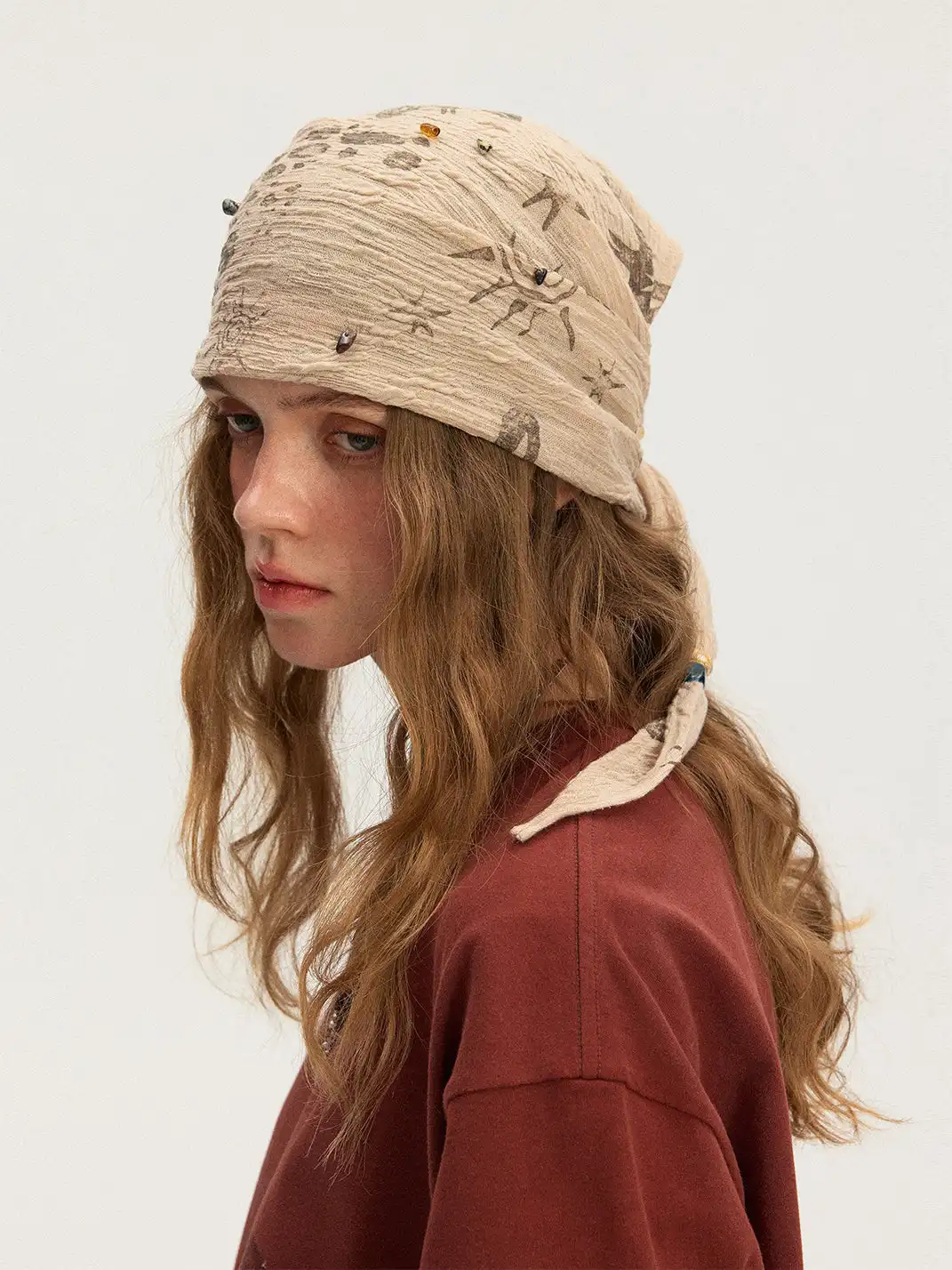 Monterest | Wasteland Style Digital Printed Headscarf