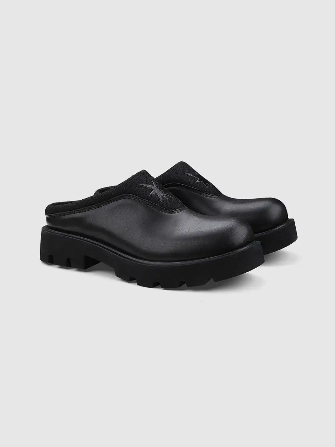 HANQIAORIJI | Derby Toe-Cap Thick Sole Slippers
