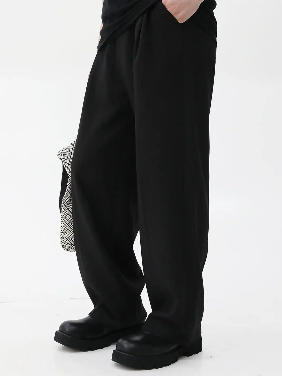 HANQIAORIJI | Derby Toe-Cap Thick Sole Slippers