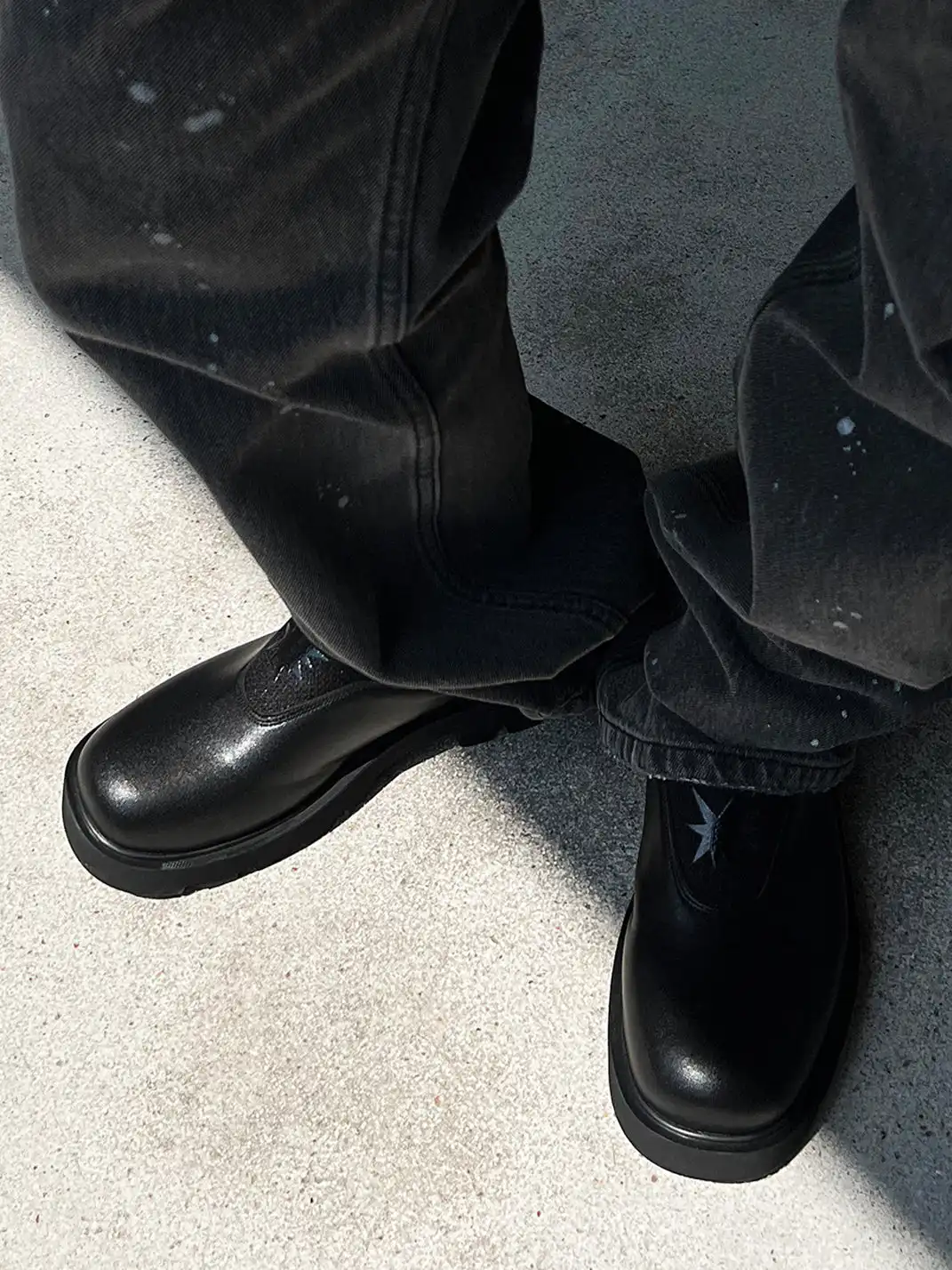 HANQIAORIJI | Derby Toe-Cap Thick Sole Slippers