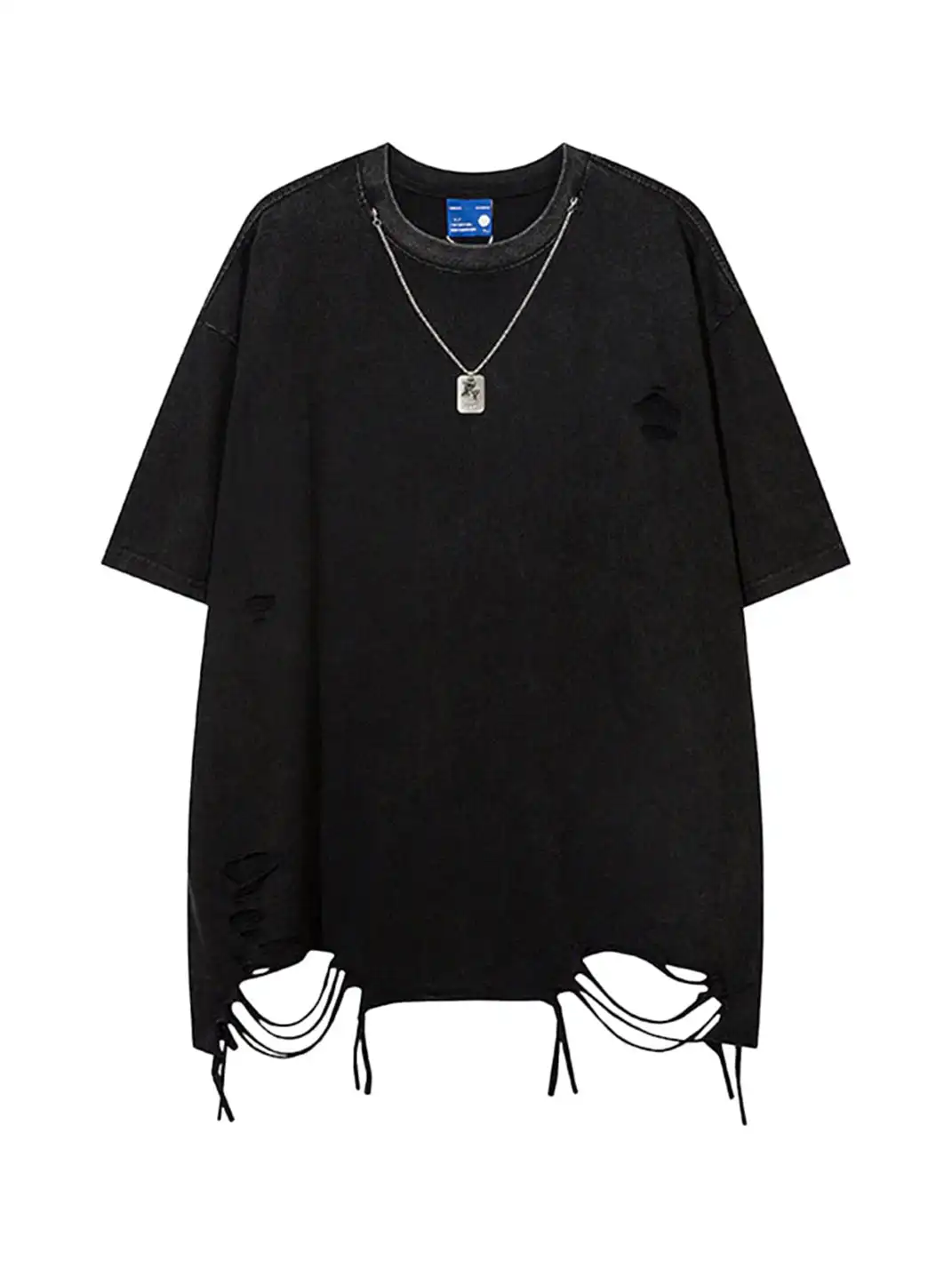 GPSTUDIO | Vintage Ripped Short Sleeve T-shirt