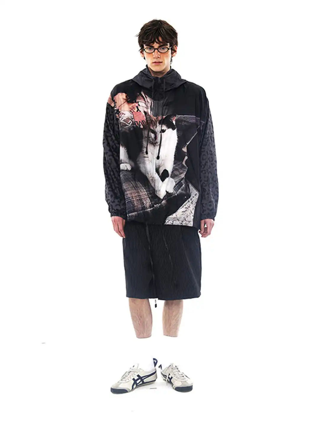 SIN87 | Cat Printed Lightweight Breathable Sun Protection Jacket