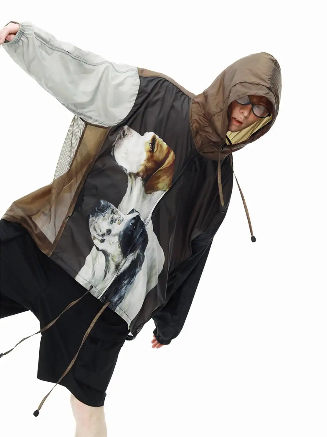 SIN87 | Dog Printed Lightweight Breathable Sun Protection Jacket