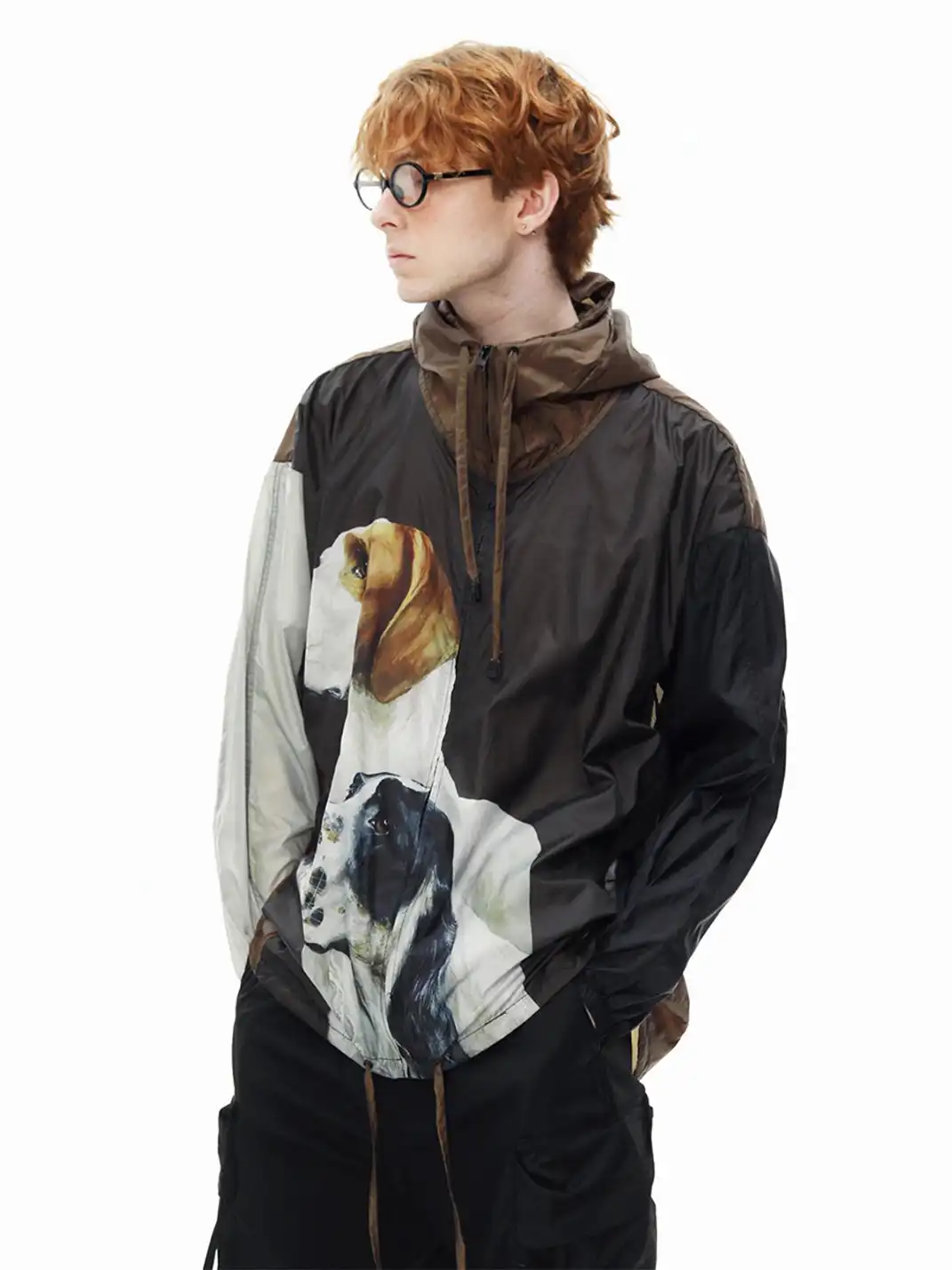 SIN87 | Dog Printed Lightweight Breathable Sun Protection Jacket