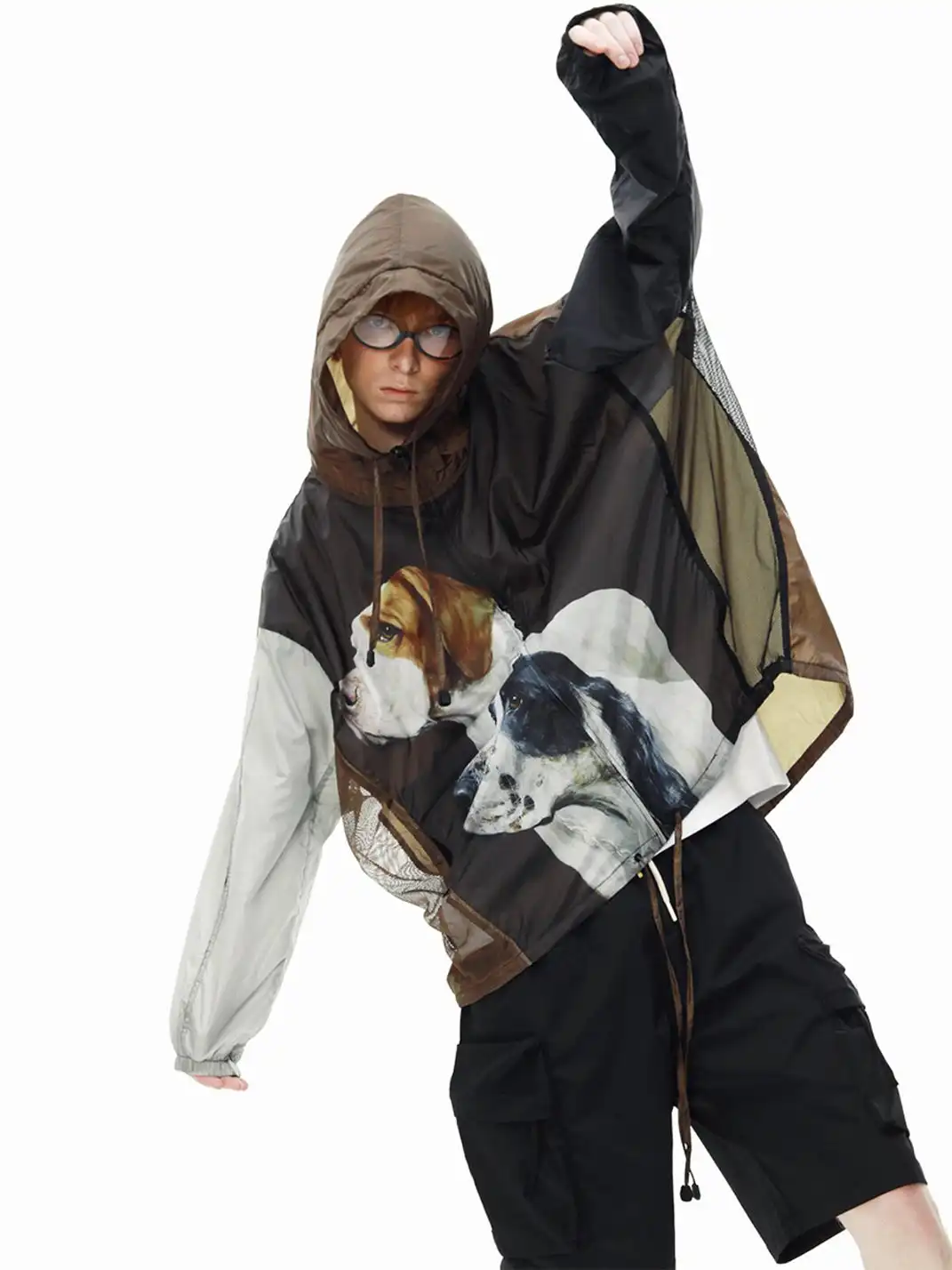 SIN87 | Dog Printed Lightweight Breathable Sun Protection Jacket