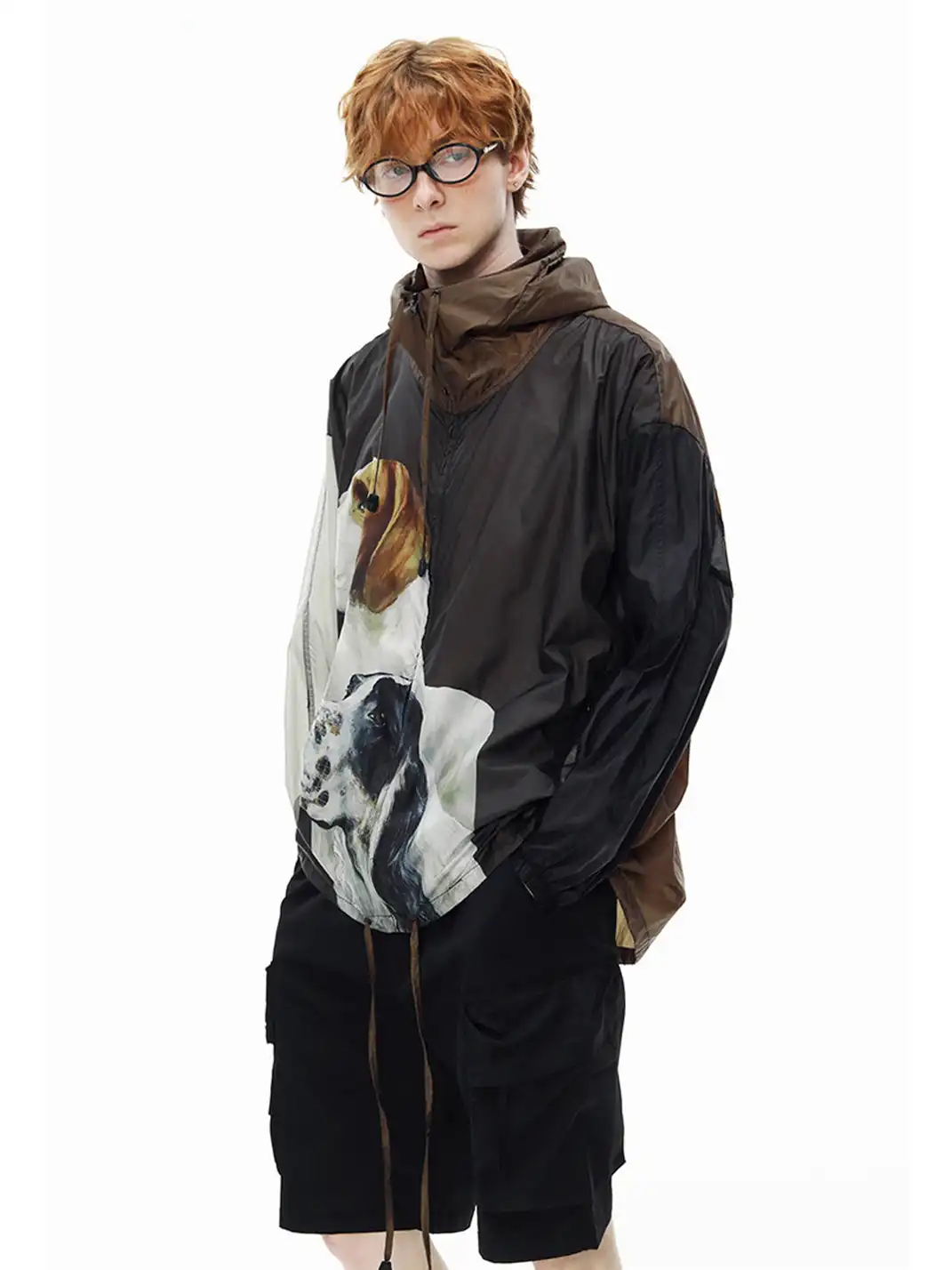 SIN87 | Dog Printed Lightweight Breathable Sun Protection Jacket