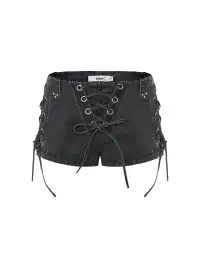 24ans online | Drawstring Punk Shorts