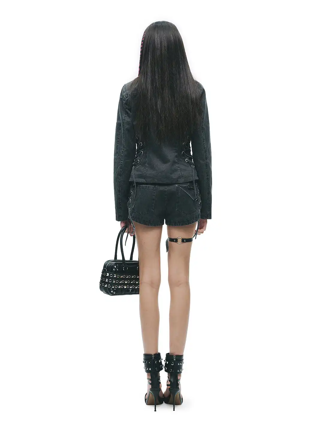 24ans online | Drawstring Punk Shorts