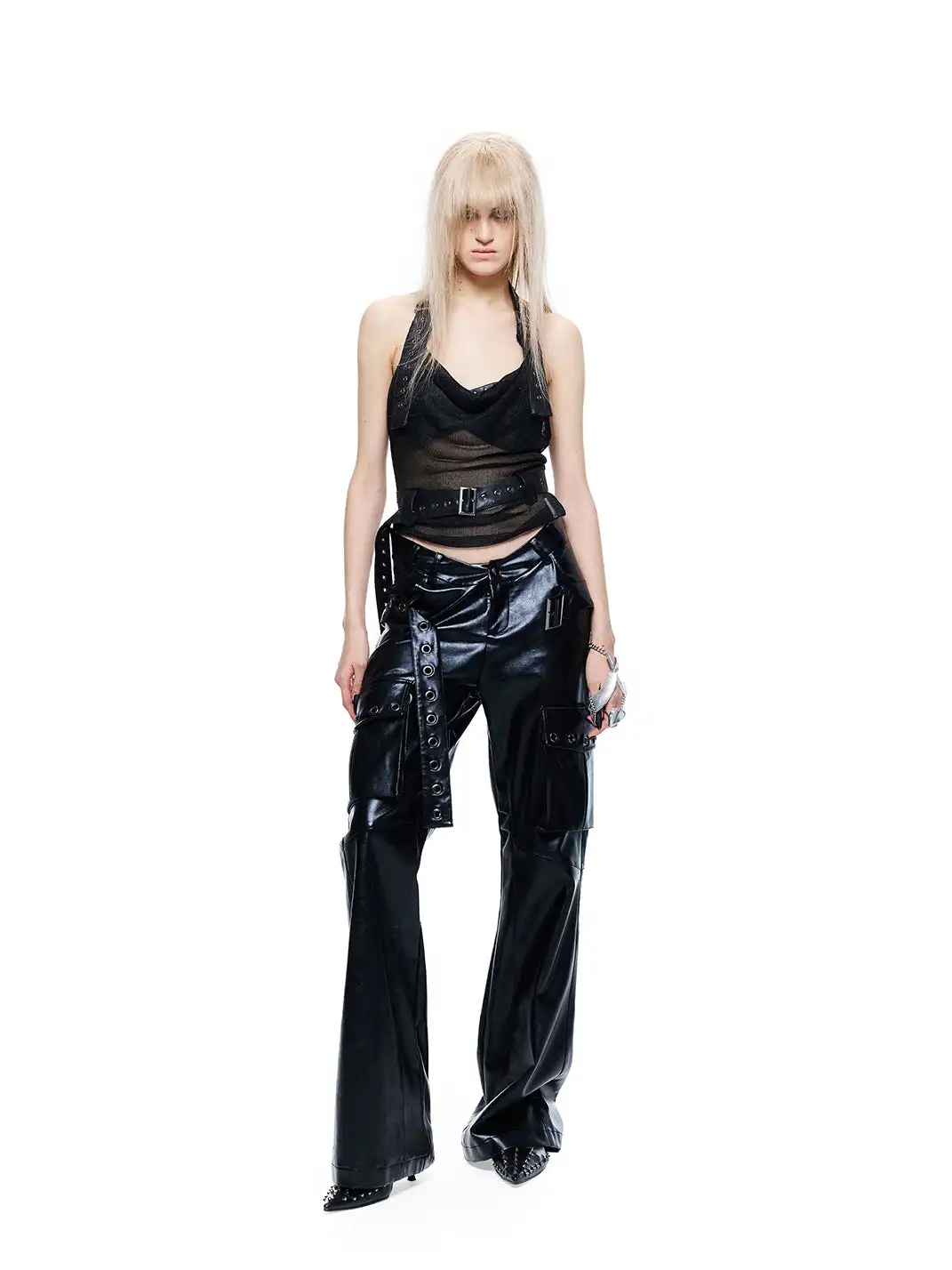 24ans online | Punk Grunge Adjustable Belt Suspenders
