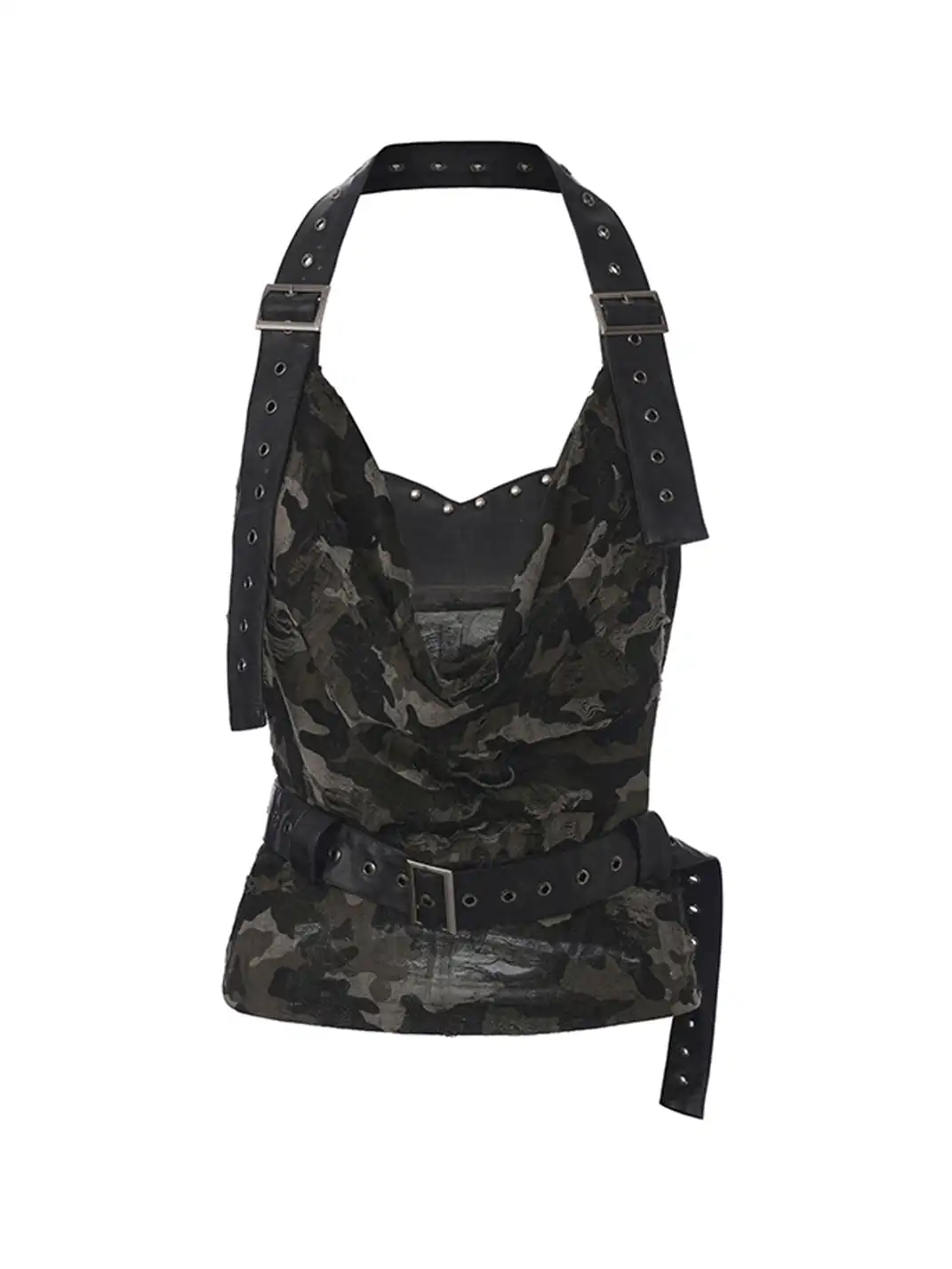 24ans online | Punk Grunge Adjustable Belt Suspenders