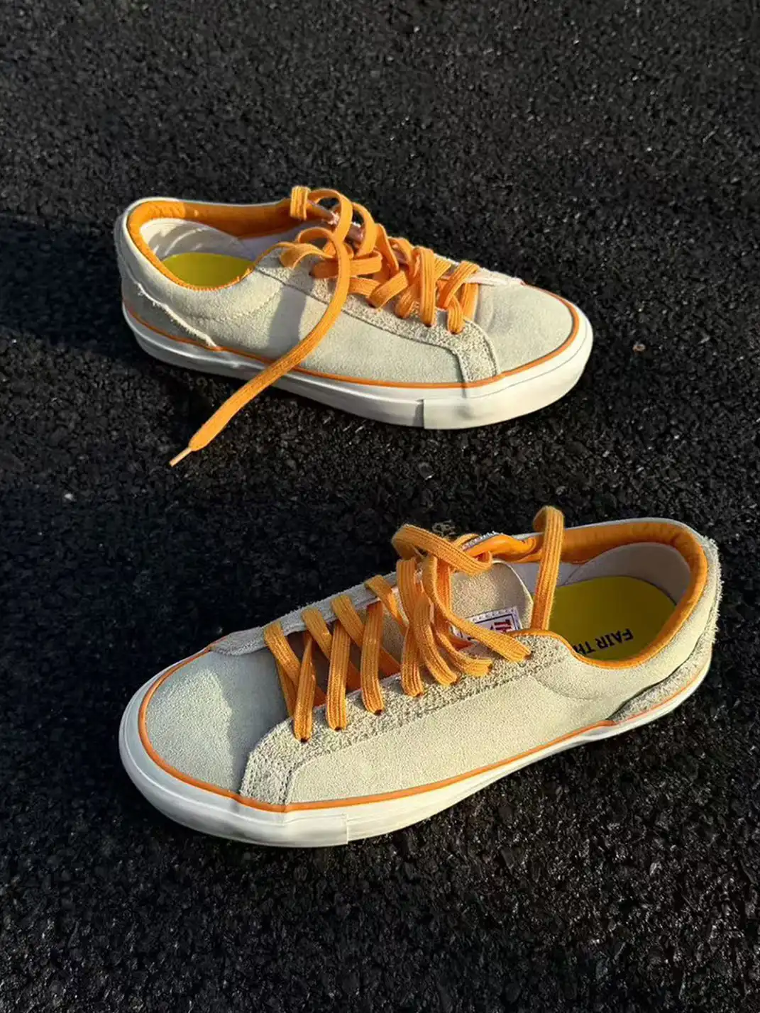 joasll | Color Block Full Suede Skate Shoes