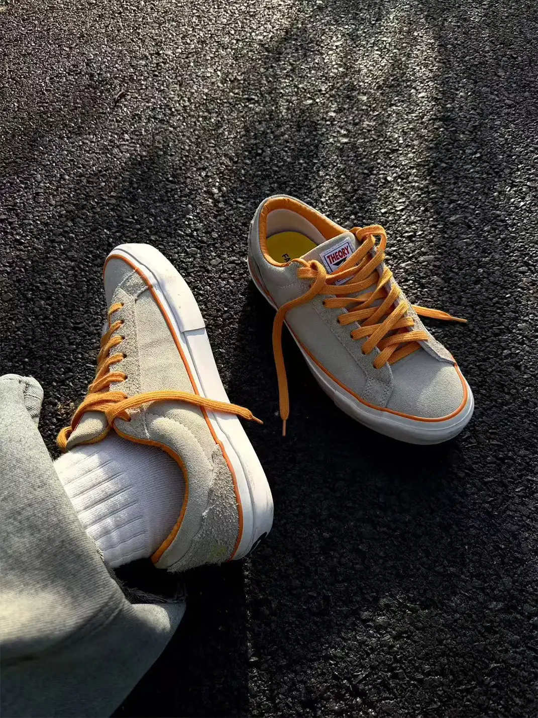 joasll | Color Block Full Suede Skate Shoes