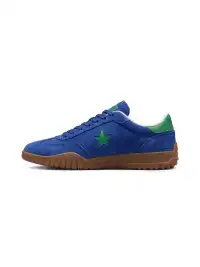 joasll | Suede Star-Embroidered Casual Sneakers-Blue