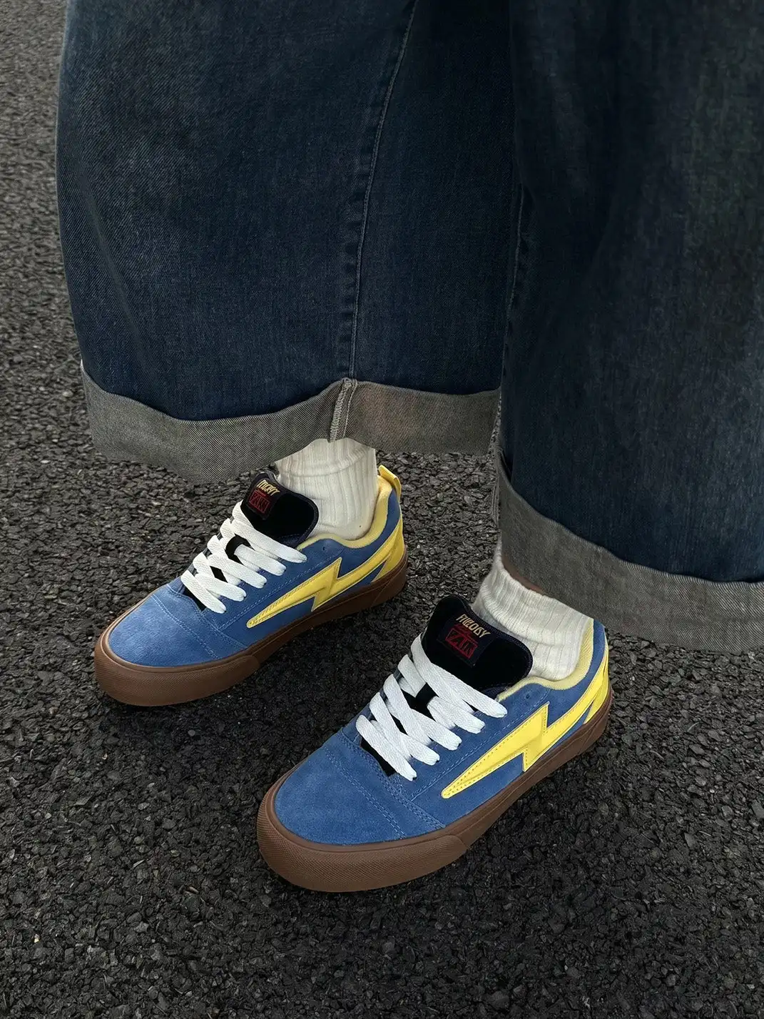 joasll | Dopamine Afro Embroidery Skate Shoes