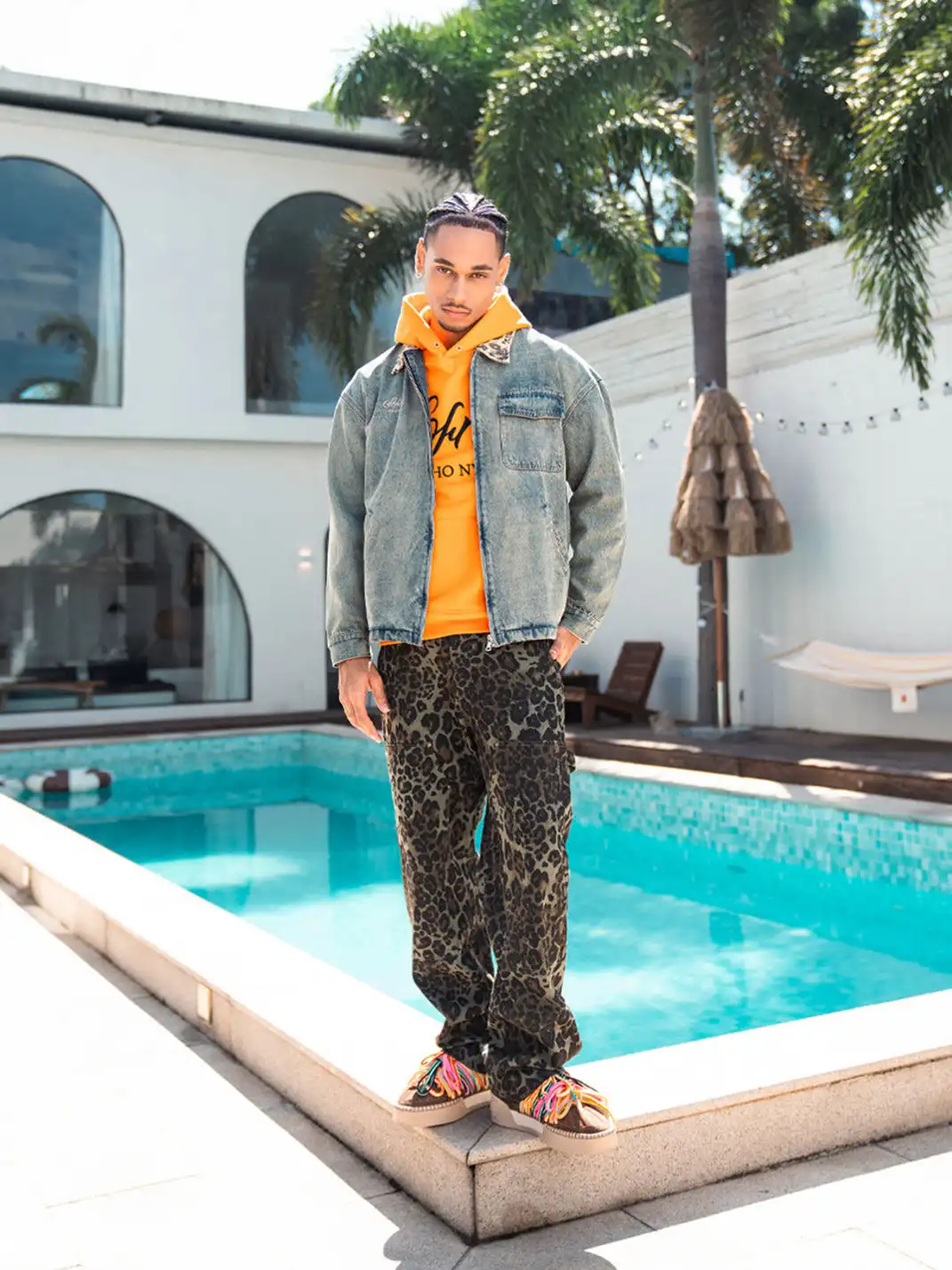 SOFRSH | Leopard Camouflage Casual Pants