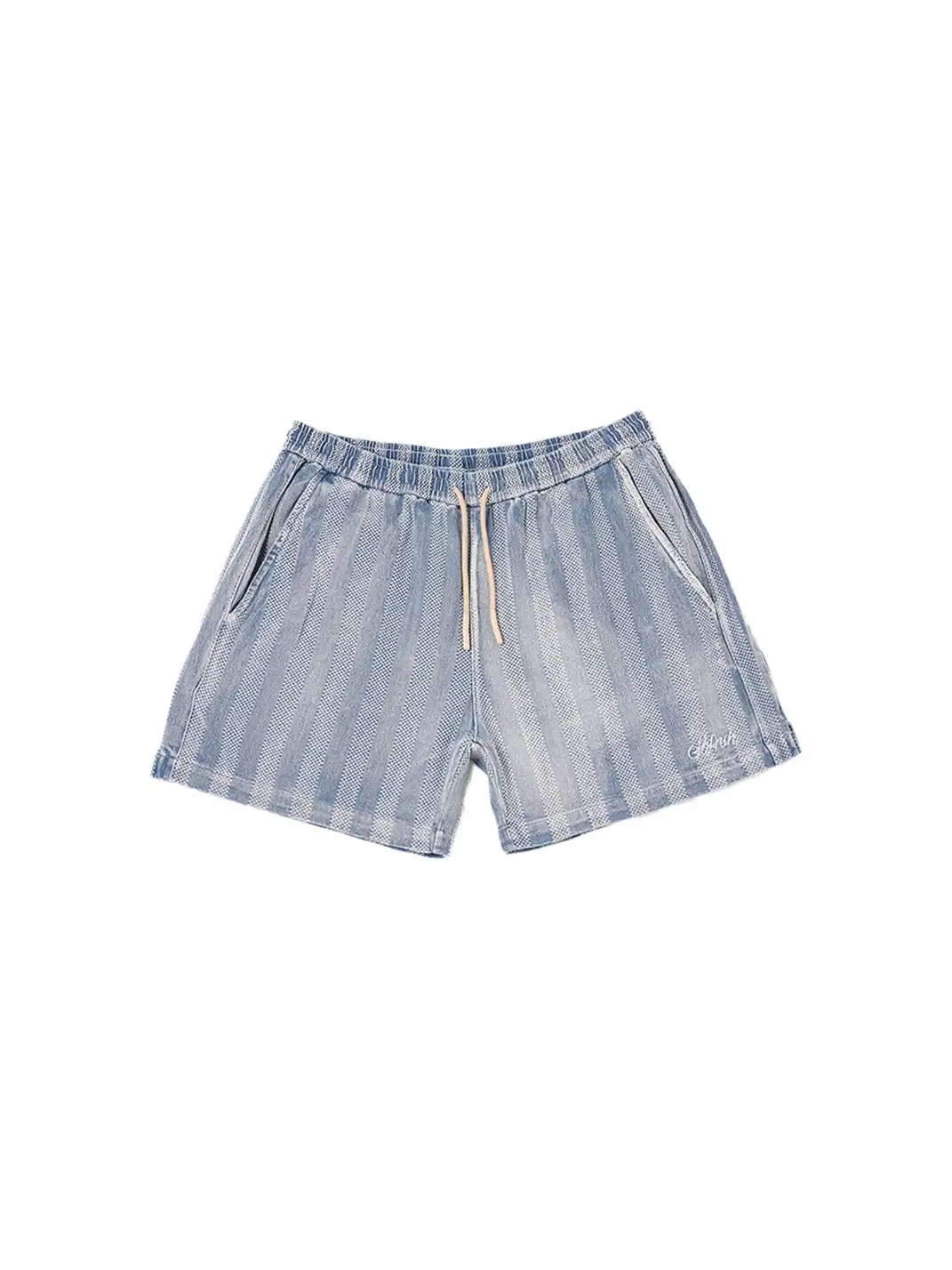 SOFRSH | Washed Striped Drawstring Shorts