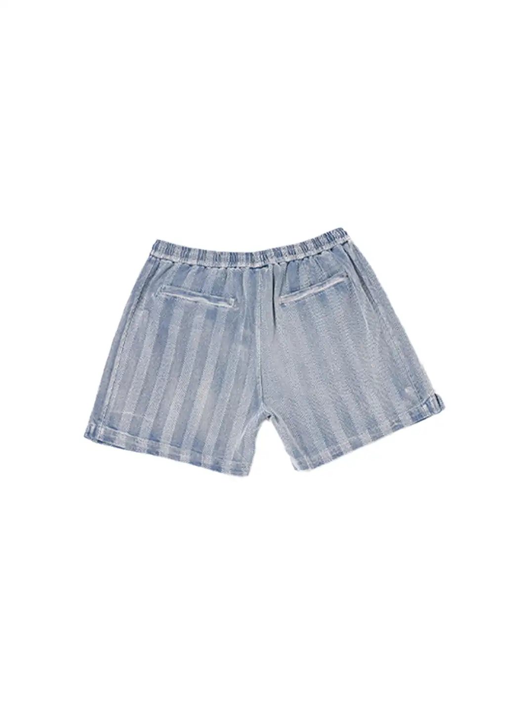 SOFRSH | Washed Striped Drawstring Shorts