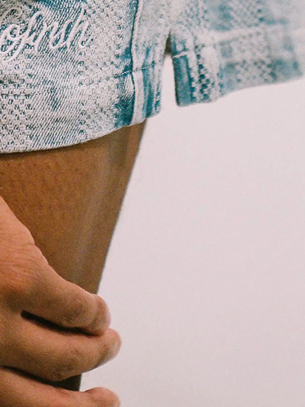 SOFRSH | Washed Striped Drawstring Shorts