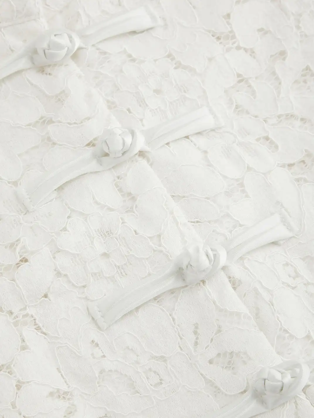CIDER | Lace Lapel Hollow Out Split Hem Top