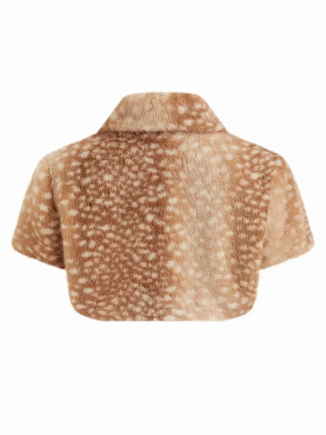 CIDER | Wool Lapel Deer Print Jacket