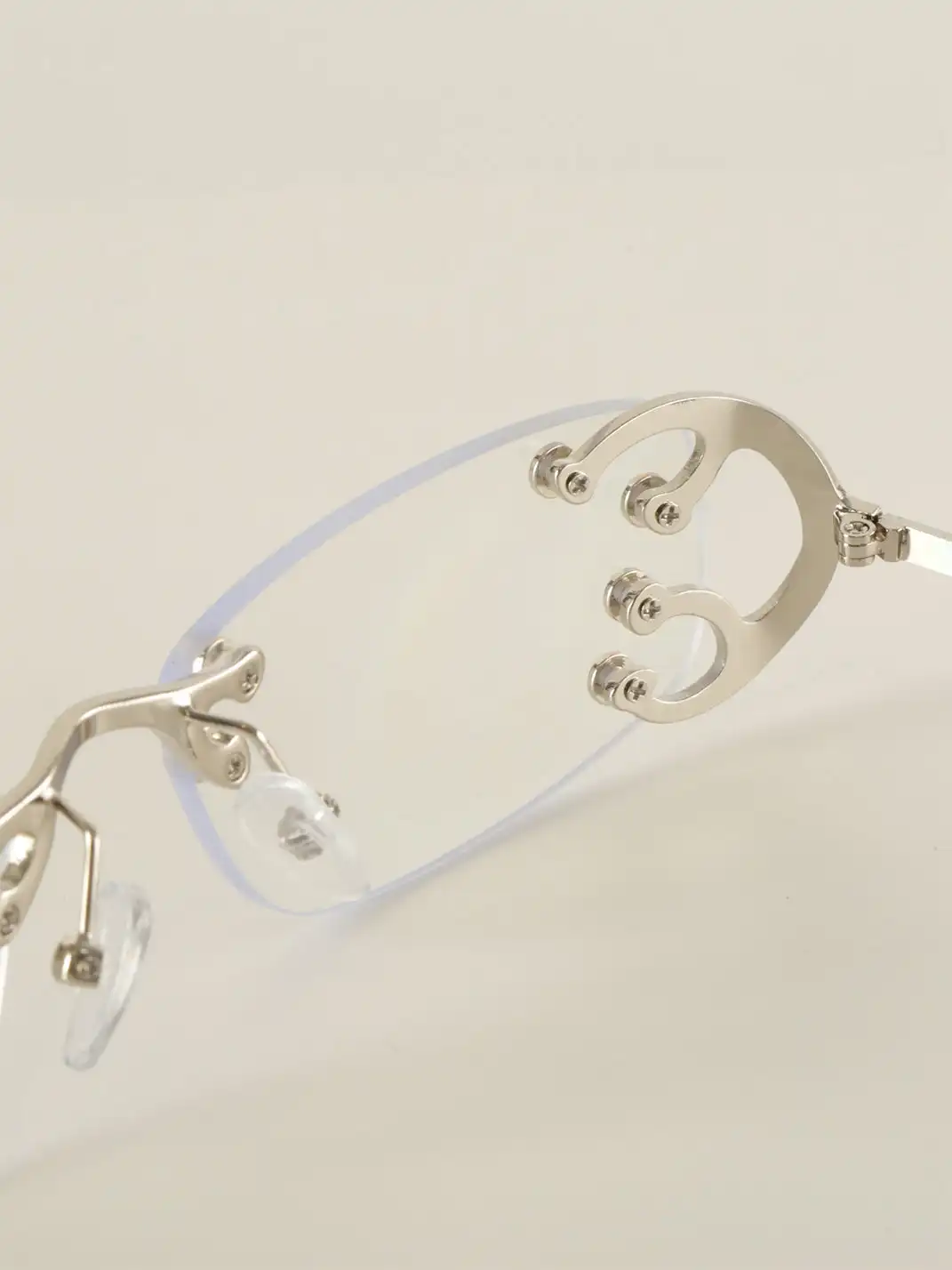 404 | Vine Wrapped Rimless Sunglasses