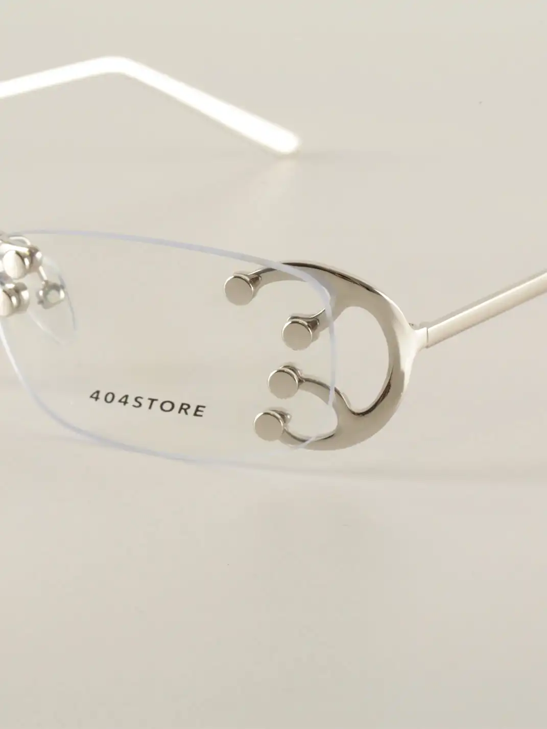 404 | Vine Wrapped Rimless Sunglasses
