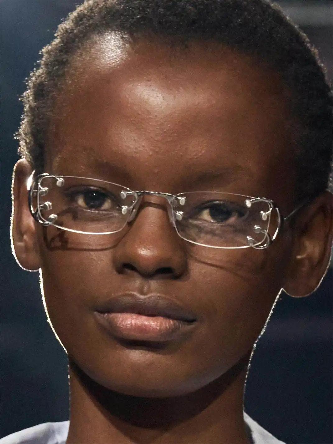 404 | Vine Wrapped Rimless Sunglasses