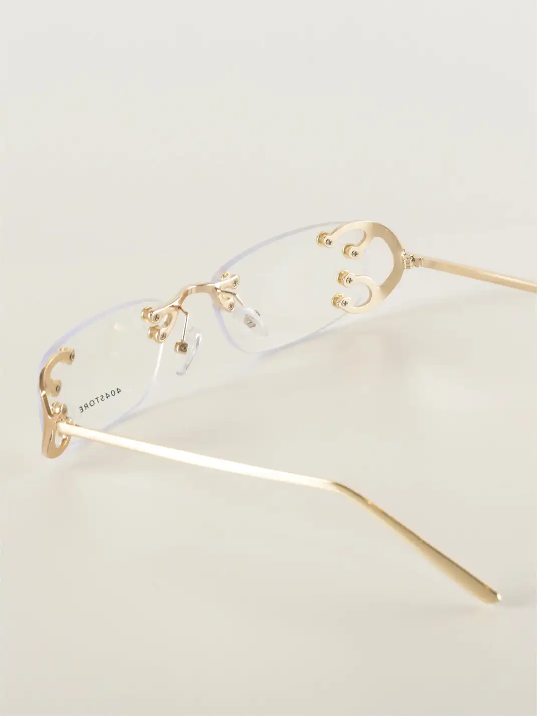 404 | Vine Wrapped Rimless Sunglasses