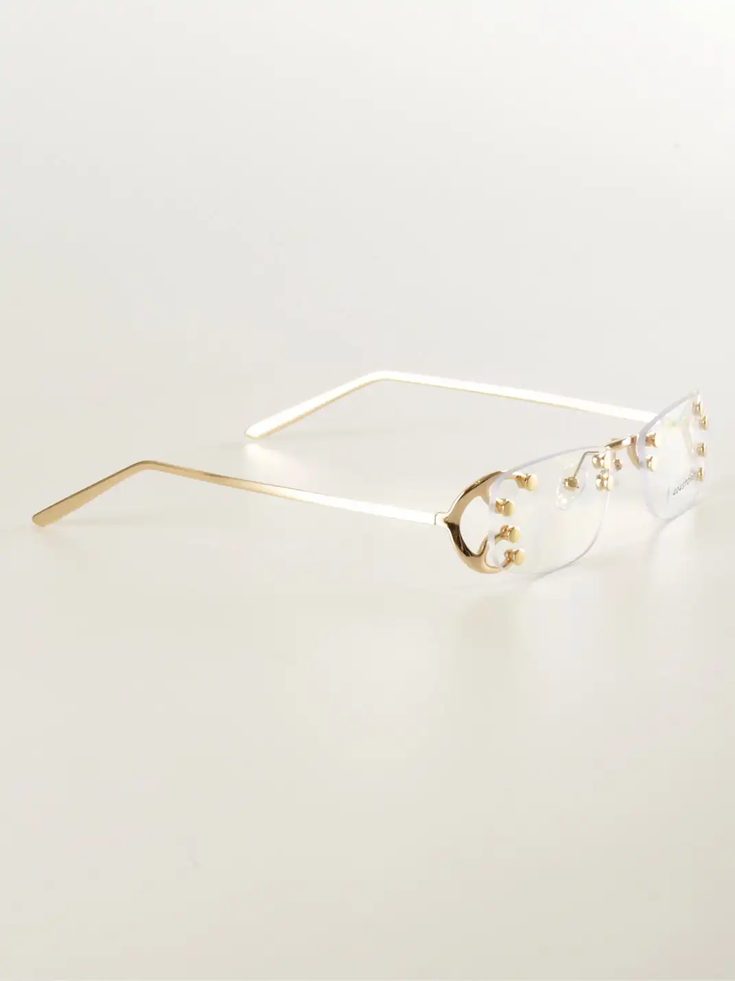 404 | Vine Wrapped Rimless Sunglasses