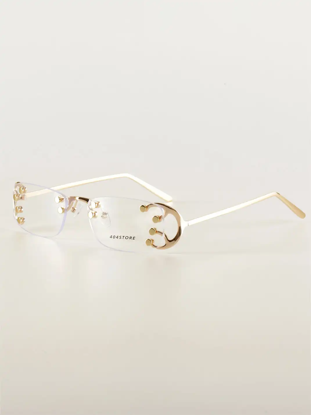 404 | Vine Wrapped Rimless Sunglasses