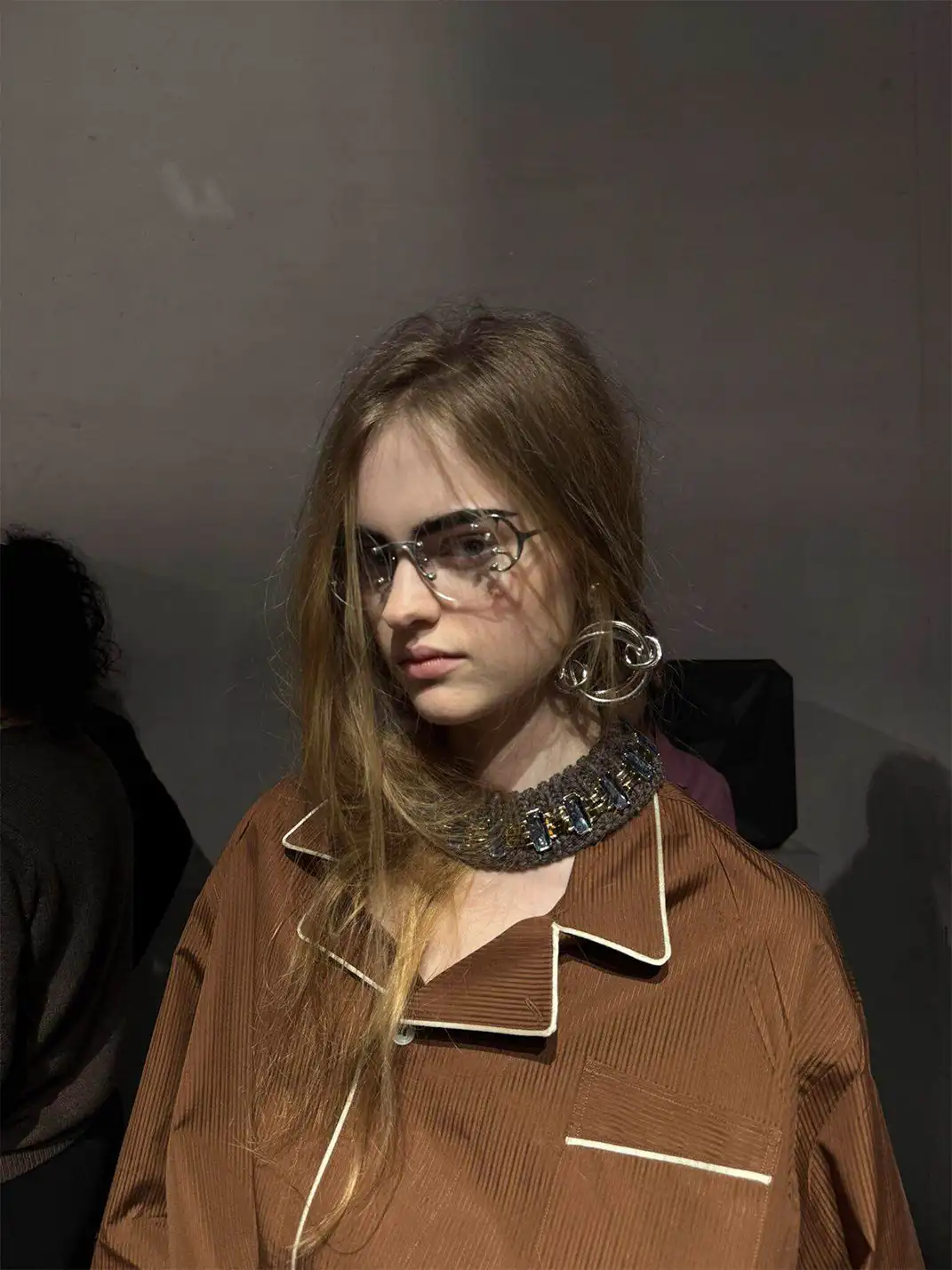 404 | Vine Wrapped Rimless Sunglasses