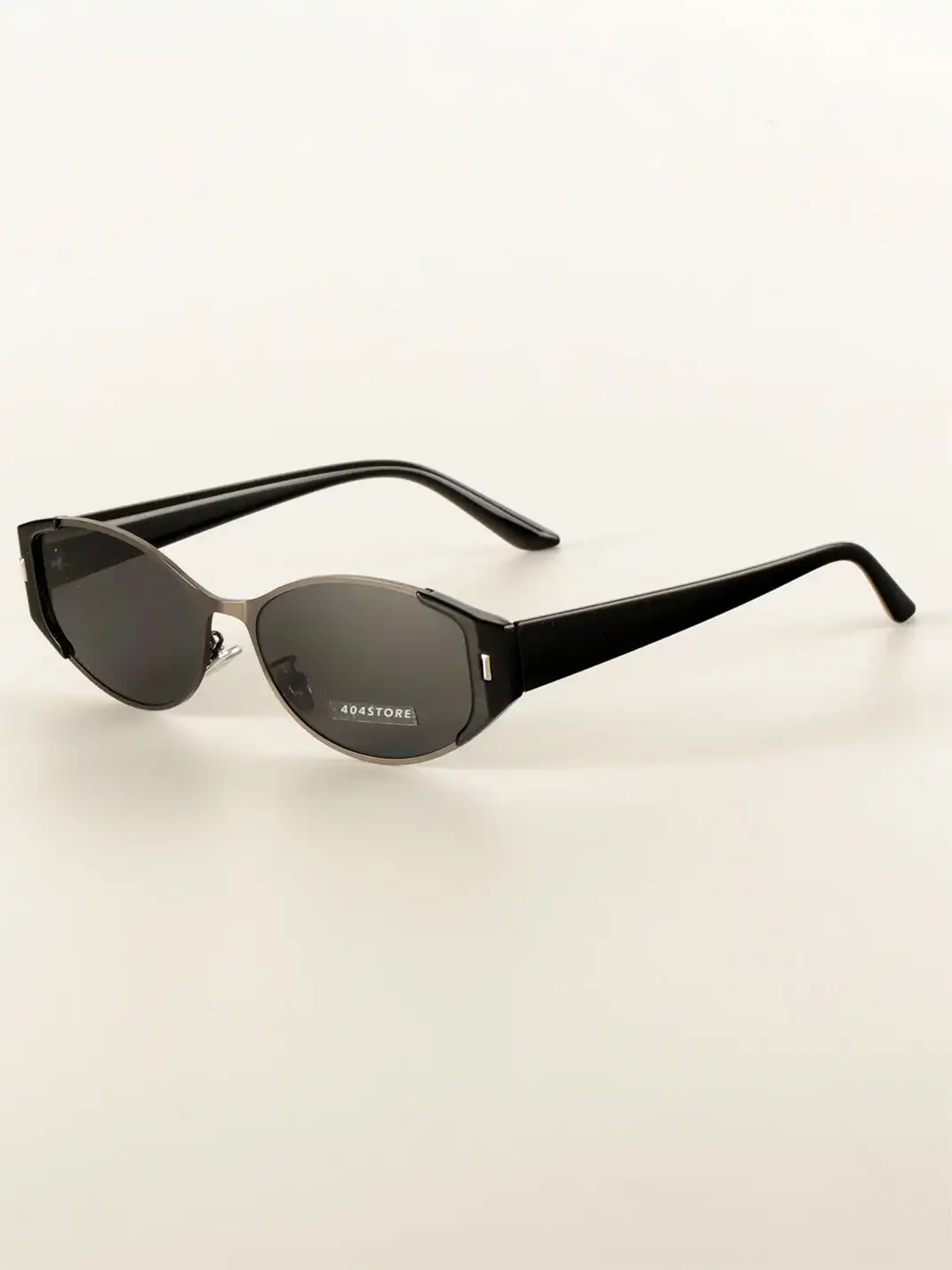404 | Metal Style Color Block Frame Sunglasses