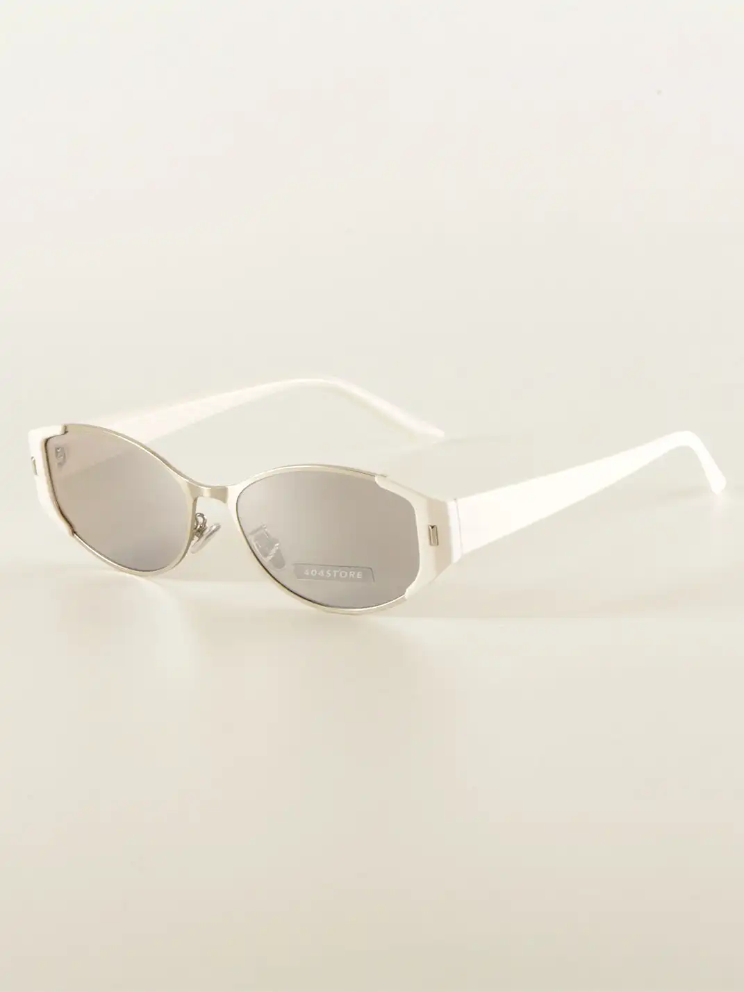 404 | Metal Style Color Block Frame Sunglasses