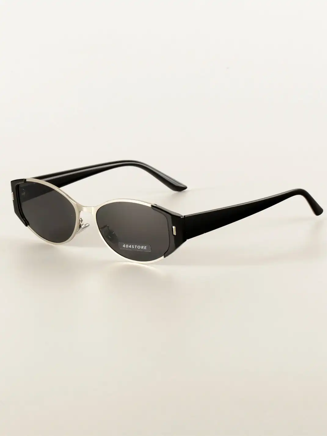 404 | Metal Style Color Block Frame Sunglasses