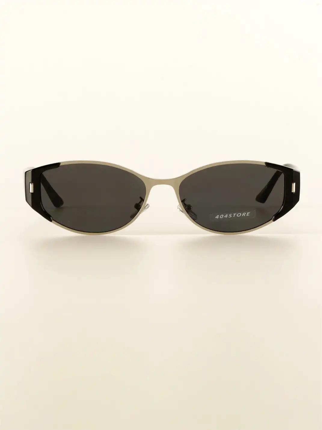 404 | Metal Style Color Block Frame Sunglasses