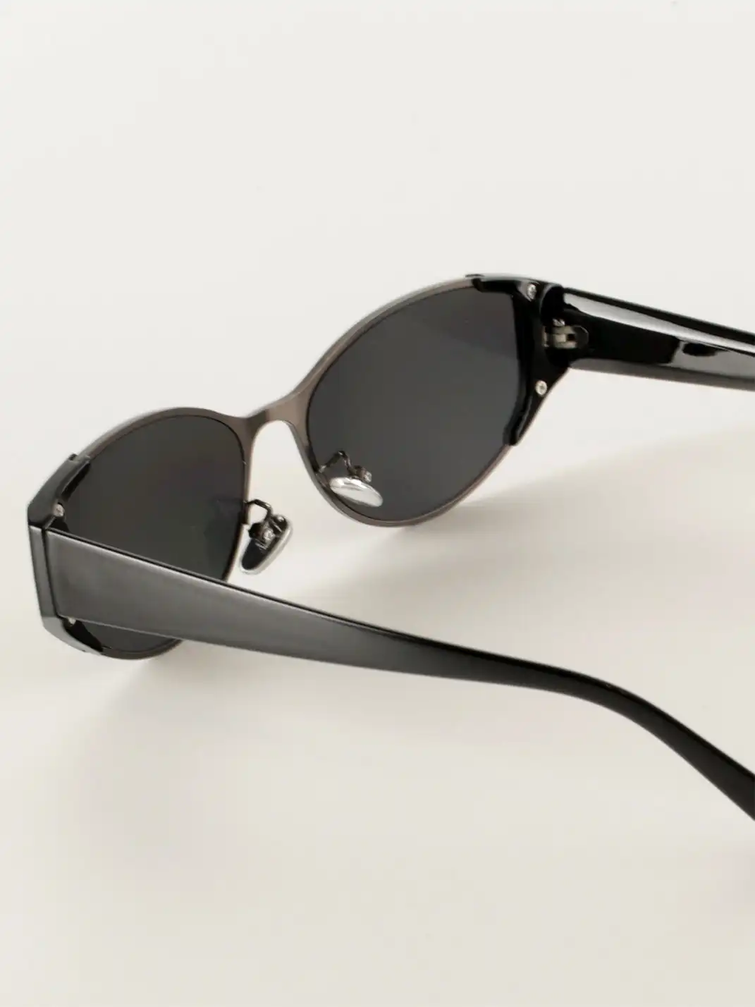 404 | Metal Style Color Block Frame Sunglasses