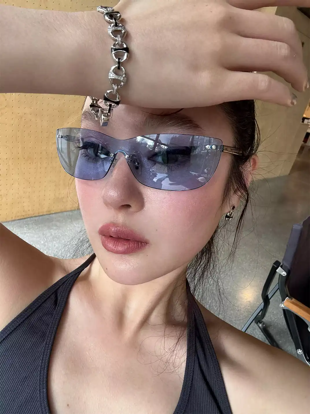 404 | Frameless Avant-Garde Sports Sunglasses