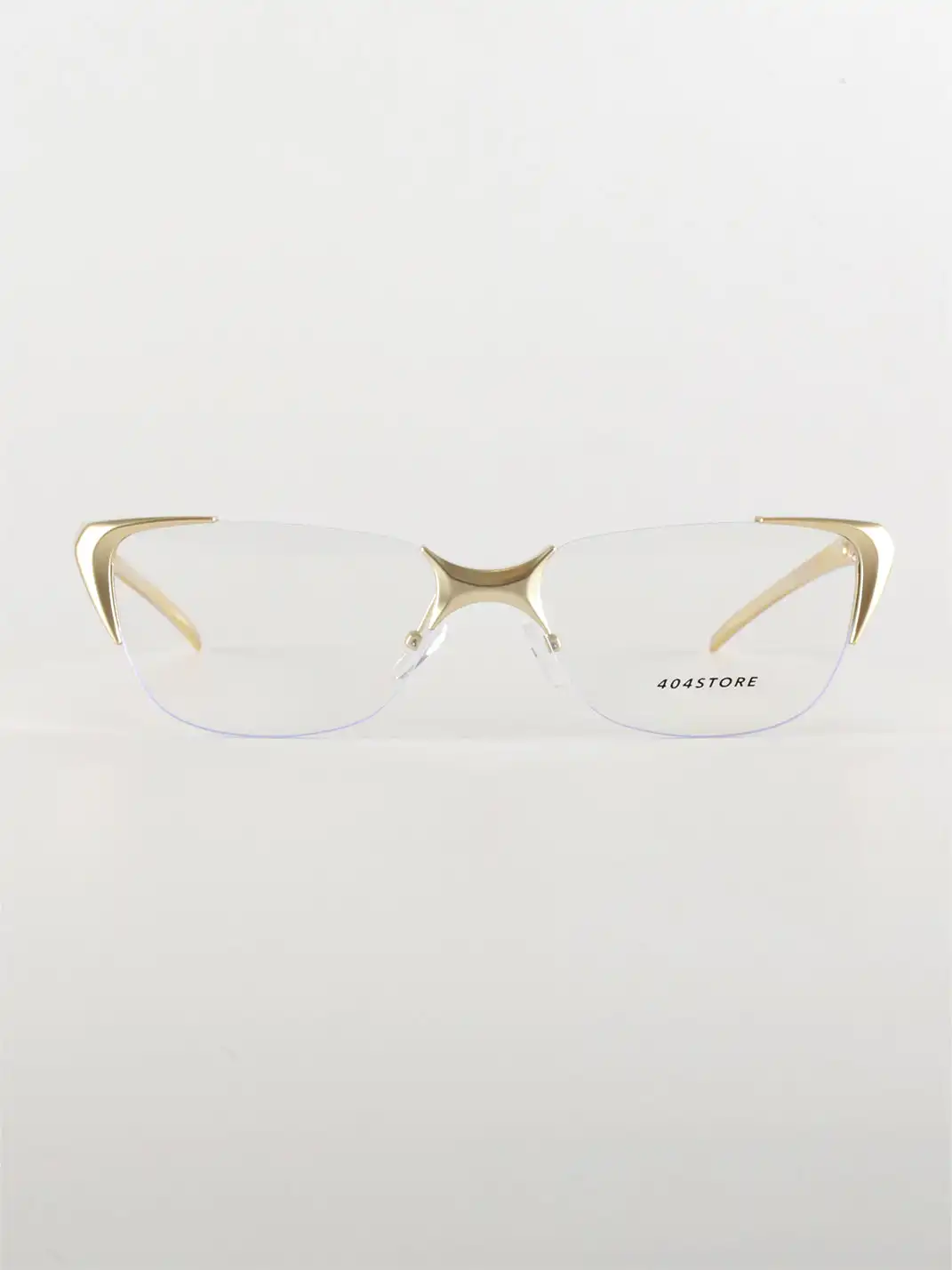 404 | Y2K Frameless Metal Glasses