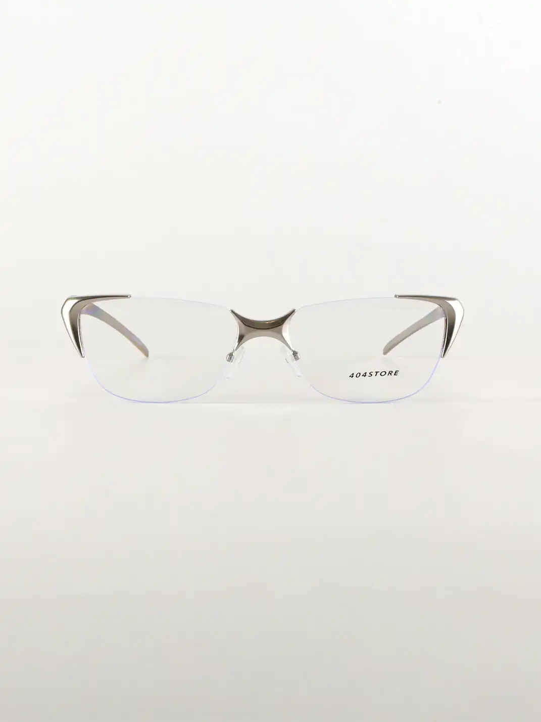 404 | Y2K Frameless Metal Glasses