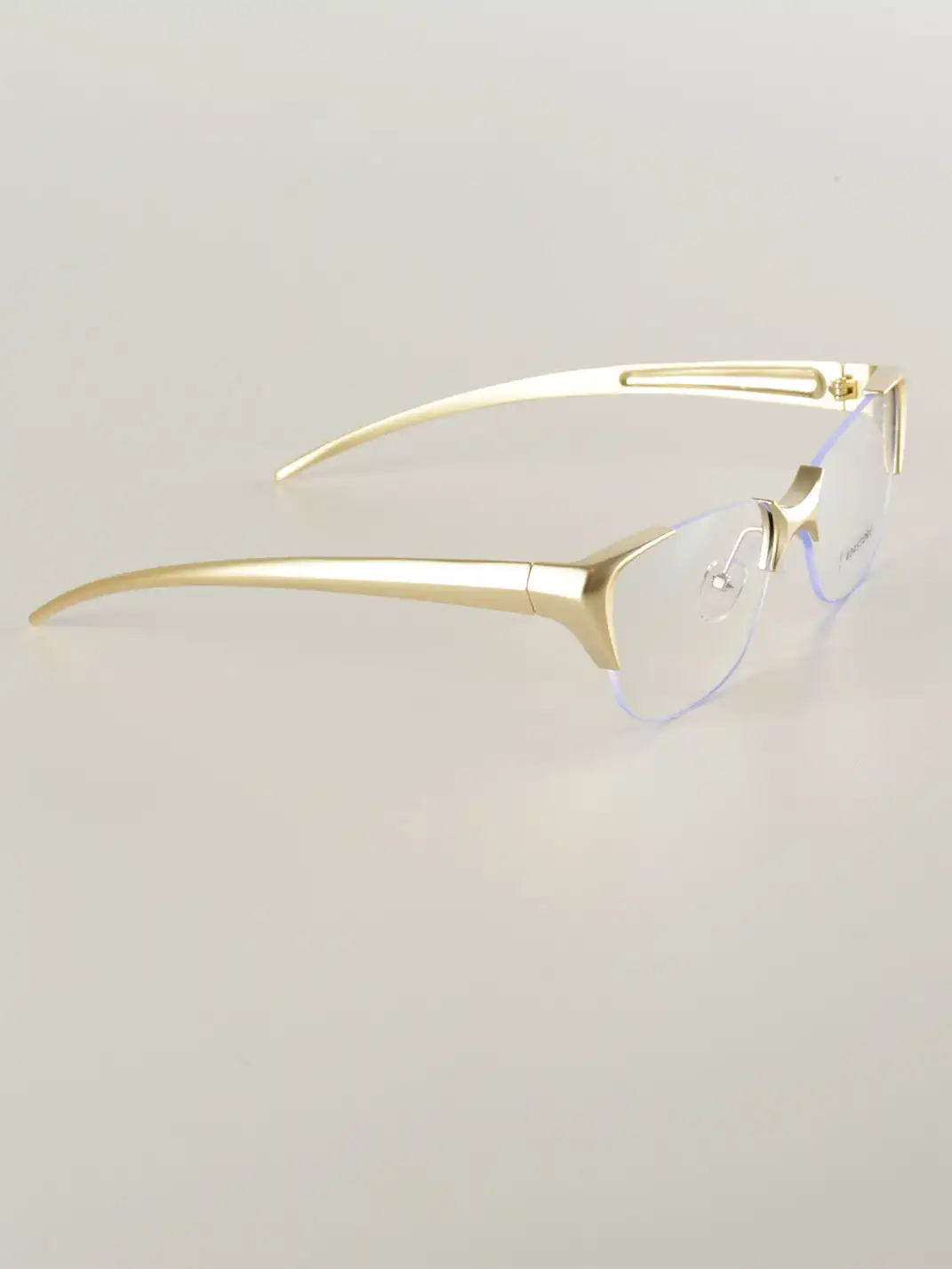 404 | Y2K Frameless Metal Glasses