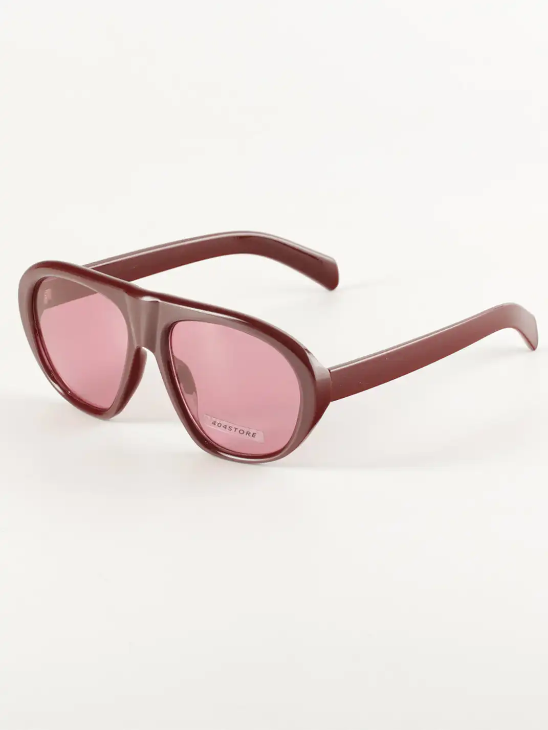 404 | One-piece Oval Versatile Sunglasses
