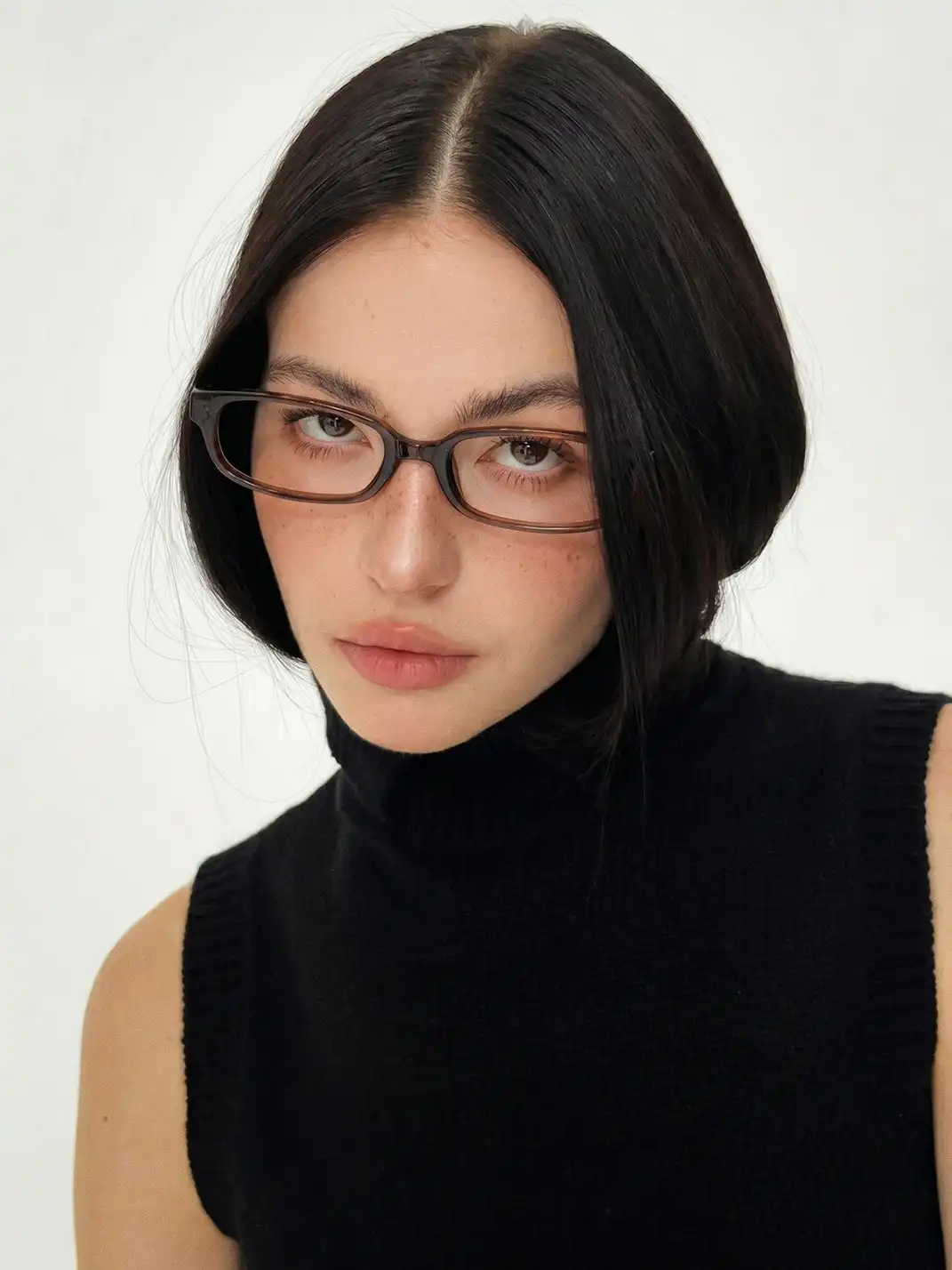 404 | Rectangular Gentle Style Glasses