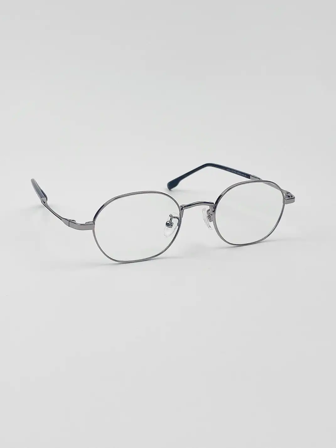 404 | Vintage Small Square Metal Glasses