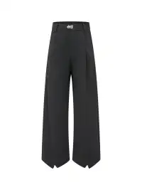 TAICHIISM | Special-shaped Metal Buckle Horseshoe Curved Suit Pants