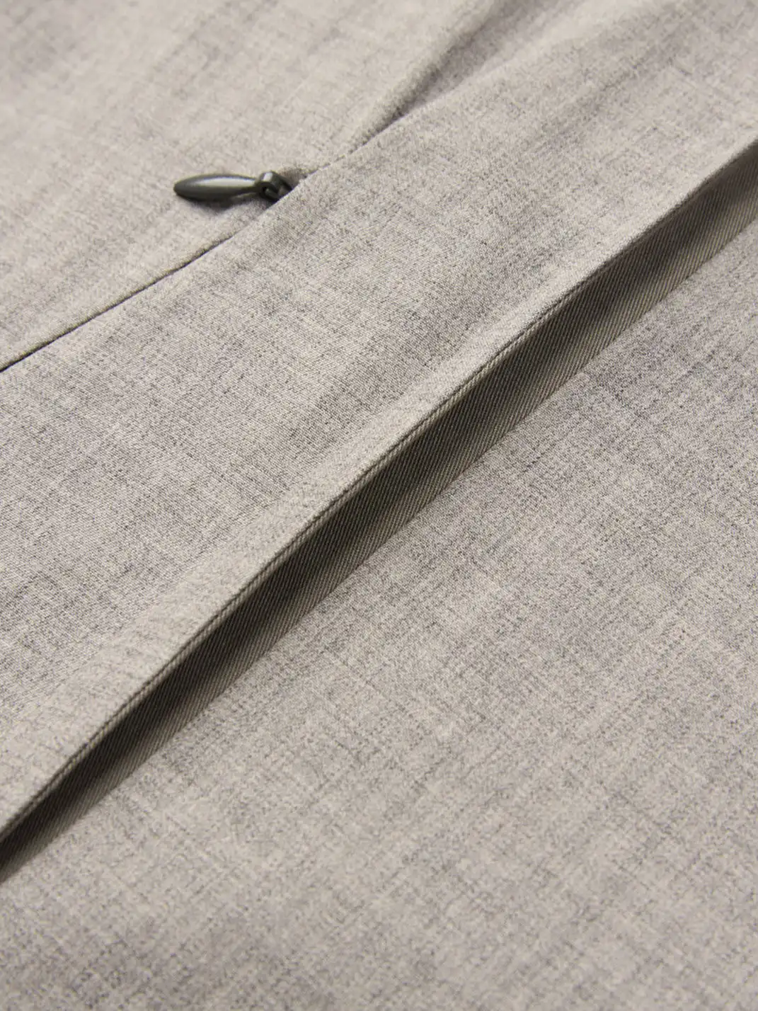 TAICHIISM | Fake Two-piece Deconstructed Geometric Acetate Wool Shirt