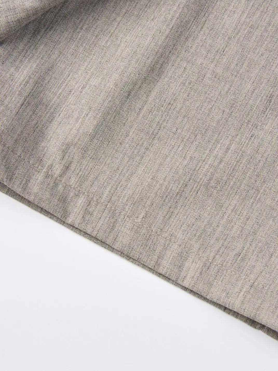 TAICHIISM | Fake Two-piece Deconstructed Geometric Acetate Wool Shirt