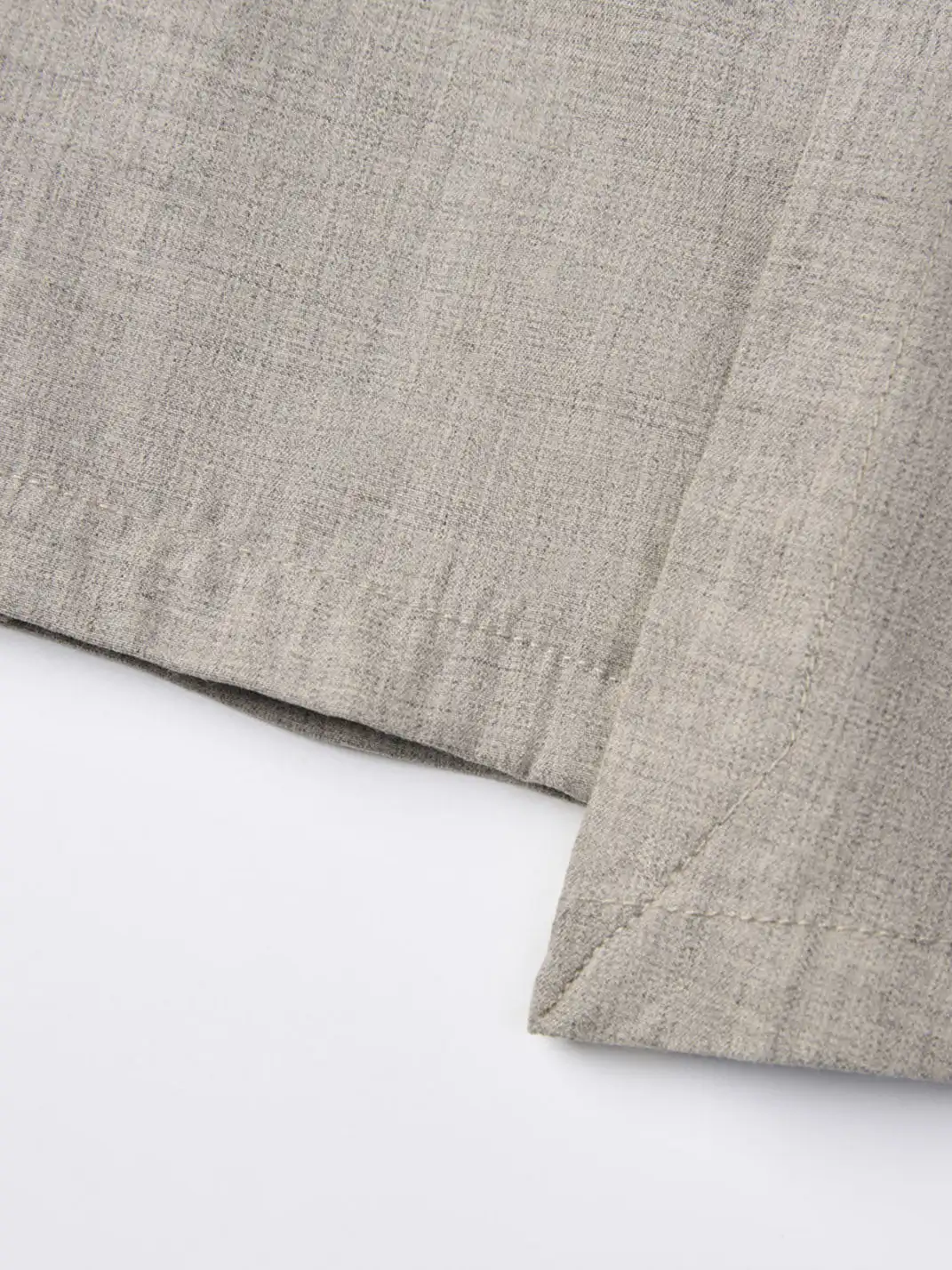 TAICHIISM | Fake Two-piece Deconstructed Geometric Acetate Wool Shirt