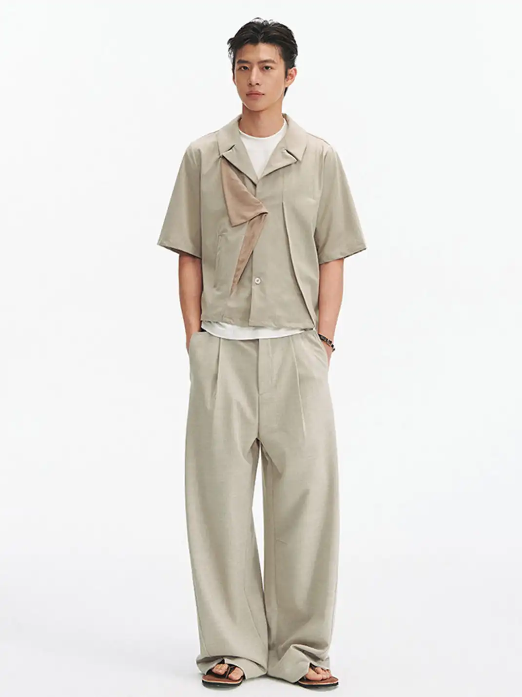 TAICHIISM | Stand Collar Multi-style Shirt